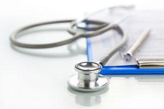 Stethoscope used by doctor of DC widow blog writer Marjorie Brimley
