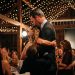 Chris and Claire hug at wedding of DC widow blog writer Marjorie Brimley Hale