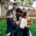 DC widow blog writer Marjorie Brimley Hale hugs family at wedding