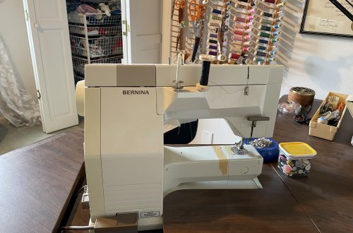 Sewing machine for blog by DC widow writer Marjorie Brimley Hale